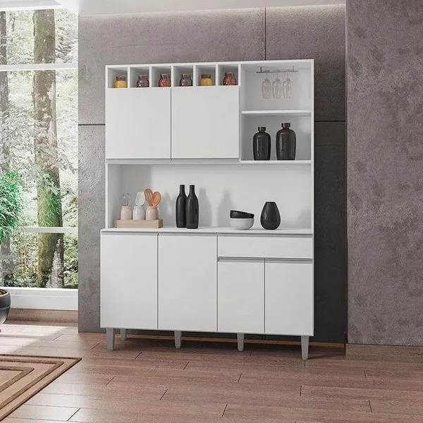 Kit Cozinha Alice 6 Portas -AJL Móveis