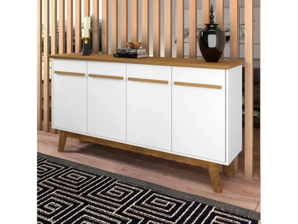 Aparador Buffet Opala 4 Portas - Móveis Bechara