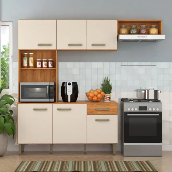 Kit Cozinha Nina 6 Portas - Felicci